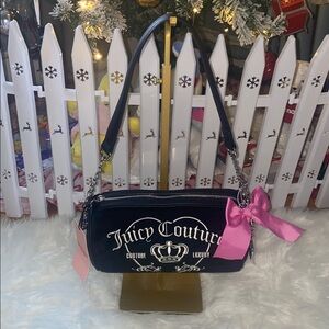 Juicy Couture Girlie Royalty Barrel Bag - Liquorice